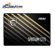 حافظه SSD ام اس آی مدل MSI SPATIUM S270 120GB